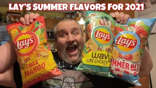 Lays Summer Flavors 2021 Review - All New Flavors