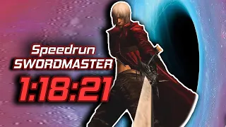 Devil May Cry 3 Swordmaster Speedrun World Record 1:18:21