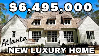 😍Atlanta Homes for Sale | INSIDE A $6.5M Atlanta New Construction Luxury Home | Atlanta Real Estate.