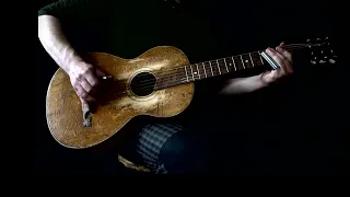 Krbi's Guitar - Jessie James Blues bottleneck guitar