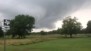 Time Lapse of Supercell in Bogata, Texas