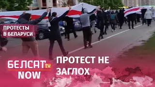 Дворовой марш на улице Притыцкого в Минске