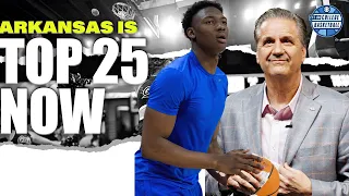 John Calipari has Arkansas as a top 25 team thanks to the transfer portal | College Basketball