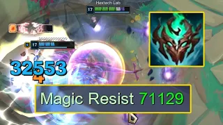 Infinite Stacking with Abyssal Mask - Over 70,000 Magic Resist!