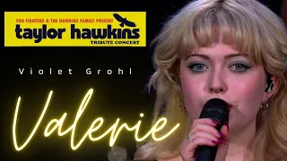 (HQ Audio) "Valerie" by Violet Grohl, Mark Ronson And Friends | Taylor Hawkins Tribute Concert