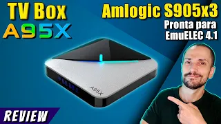 Review TV Box A95x F3 Air com processador Amlogic S905x3 - muito melhor que Gamestick GD10 pra games