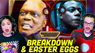 GUARDIANS OF THE GALAXY 3 BREAKDOWN Reaction! | Easter Eggs & Details You Missed!