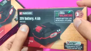 Parkside New X20V Team Battery - Is There Really a New Battery Design Inside