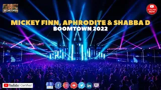 DJ Mickey Finn & DJ Aphrodite & MC Shabba D #boomtown [Drum N Bass] 2022