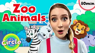 Zoo animals for toddlers | Sing, Dance & Learn with Miss Sarah Sunshine