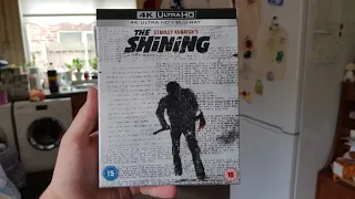 The Shining 40th Aniversary Special Edition 4K BluRay Unboxing