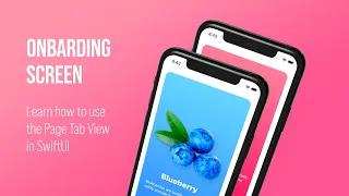 Learn how to develop an Onboarding in SwiftUI - iOS tutorial for Beginner App Developers - Part 2