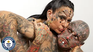 Body Mod Married Couple Are Still In Love ❤️️ - Guinness World Records