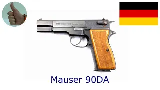 Mauser 90DA, 9 mm Parabellum (9x19 mm/9 mm Luger)