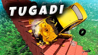 BUNAQASI BO'LMAGAN || ENG KATTA CRASH TEST BeamNG Drive