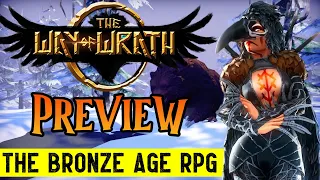 The Way of Wrath Preview - Can You Survive The Bronze Age? (Party-Based RPG)