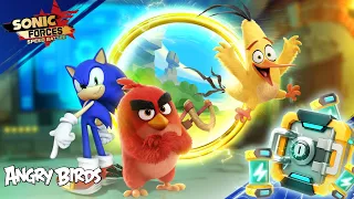 Sonic Forces: Speed Battle (v.4.25.1) - Red & Chuck (Angry Birds) - Gameplay Showcase