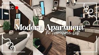 modern loft apartment - no gamepass ꒰ build & tour ꒱ bloxburg - itapixca builds