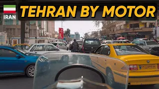 Iranian Driving Culture : Motorcycle Ride Through Tehran's Chaos