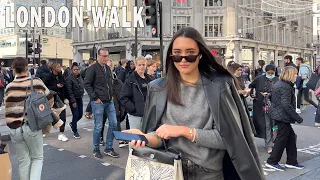 London West End Street walk | Central London Walk Tour, Regent Street, Oxford Street 2022 [4K]