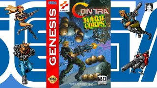 Contra: Hard Corps Совместное Прохождение! Новые Концовки!
