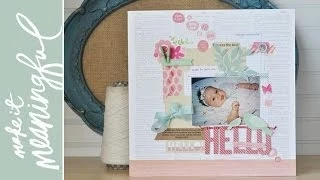 Make It Meaningful #21: Hello Sweet Baby Girl