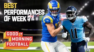 Awarding the Best Performances of Week 7 | Good Morning Football