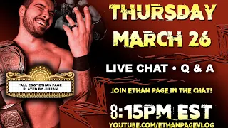 LIVE STREAM / UNBOXING • Ethan Page Q & A / Raffle Giveaway!