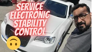 NO PARTS NEEDED, 2016 Chrysler 300 with "service electronic stability control" message