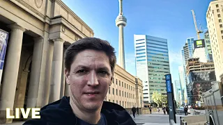 Toronto LIVE: Wednesday Morning Downtown to the Lake (Oct 27, 2021)