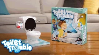 Toilet Trouble 'Face the Flush' Official TV Commercial - Hasbro Gaming