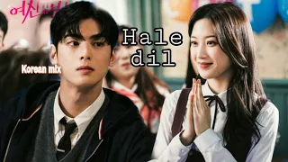 Hale dil || True beauty || 1st lead Love story part 1 ||  murder 2 song || Korean mix ||