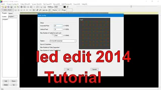 How to programme T1000S controller with led edit 2014 software