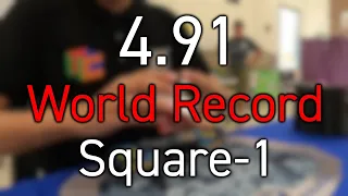 4.91 World Record Square-1 Average | Max Siauw