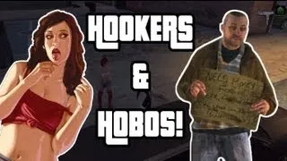 GTA 4 Thug Life #5 - HOOKERS AND HOBOS!