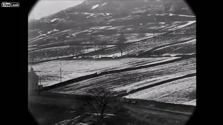 1899 Footage Of Drive Through Halifax, England