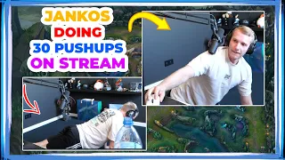 Jankos Doing 30 PUSHUPS on Stream 👀