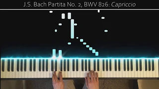 Bach Partita No. 2 in C Minor, BWV 826, Capriccio