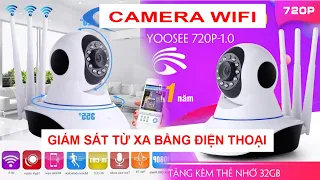 Camera wifi YOOSEE Giám sát bằng điện thoại | Giá 550k (Miễn phí vận chuyển)