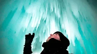 Exploring The EDMONTON ICE CASTLE