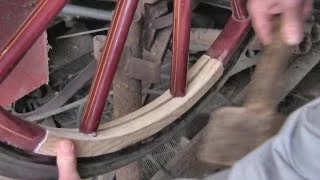 Repairing A Carriage Wheel Without Dismantling It