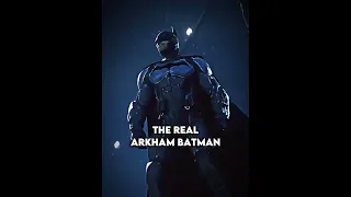 The Real Arkham Batman.