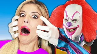 I Face My Fear of Clowns for Red Hood Spy Face Reveal! Rebecca Zamolo