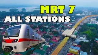 WOW! GAGANDA NA NG MGA STATIONS | MRT 7 | END TO END UPDATE |