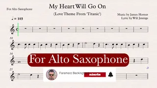 My Heart Will Go on (Titanic) Play along for Alto Sax