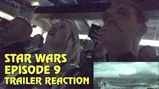 Reaction to Star Wars: The Rise of Skywalker Teaser Trailer at Star Wars Celebration Chicago