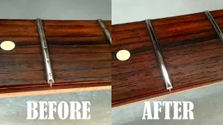 How to Level Crown & Polish Guitar Frets