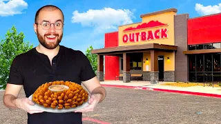 I Only Ate At Outback Steakhouse For 24 HOURS!