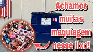 ACHAMOS MUITAS MAQUIAGENS NO LIXO DOS ESTADOS UNIDOS!🇺🇸🇺🇸🇺🇸Dumpster-basura