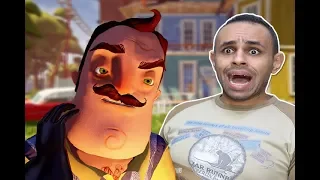 انا كنت غلطان انى دخلت بيت الجار النفسيه !! 😭💥 Hello Neighbor